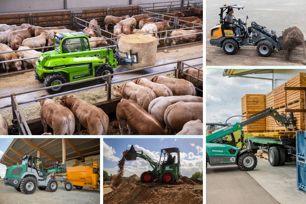 Elektrische machinedemo op de Agridagen